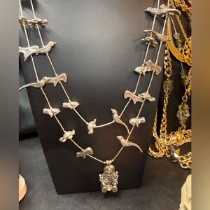 Carol Felly Sterling Sliver Fetish Necklace